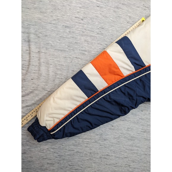 Vtg Denver Broncos NFL Embroidered Logo Athletic Pro Line Puffer Jacket Size XL - Picture 11 of 12